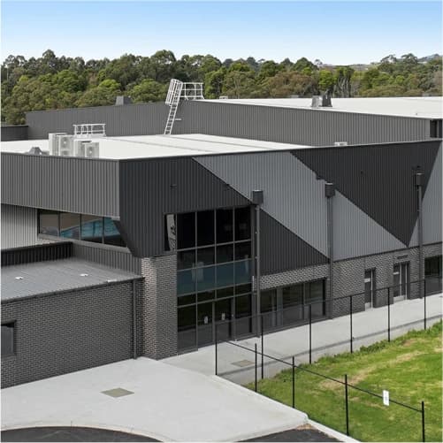 Bricklaying worksite